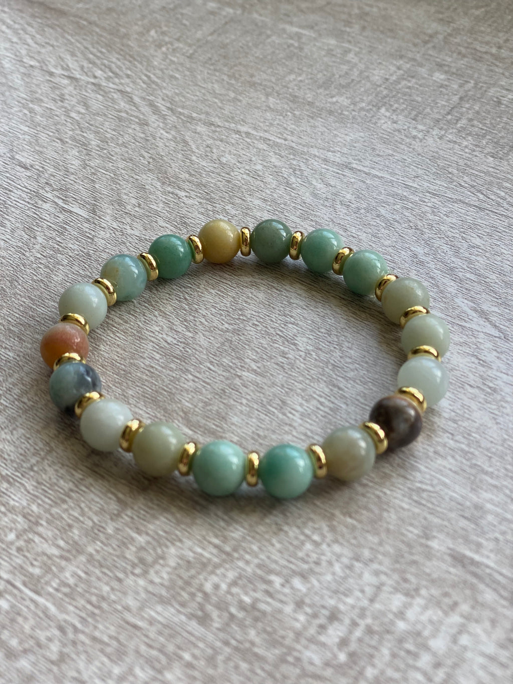 Beaded Bracelet- Amazonite