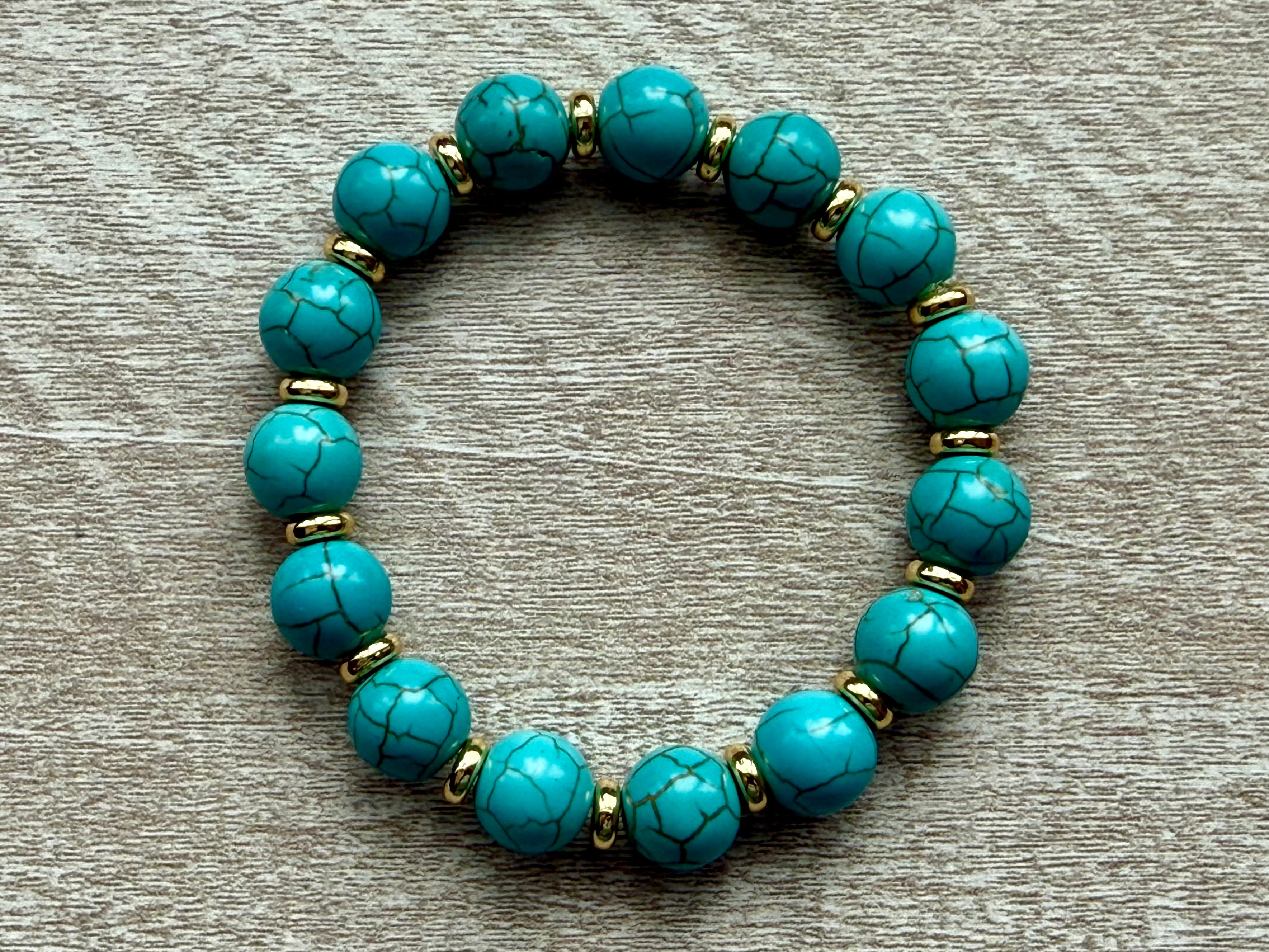 Beaded Bracelet- Turquoise