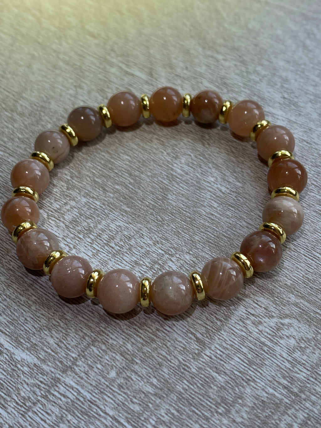 Beaded Bracelet- Sunstone
