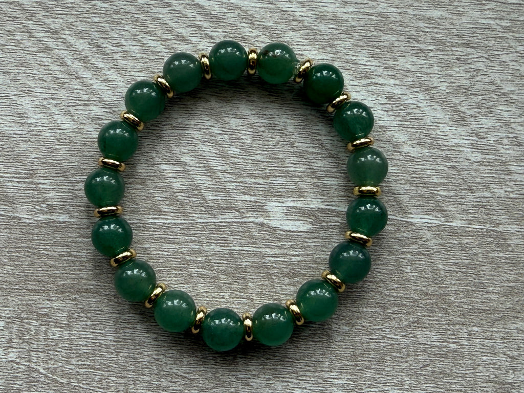 Beaded Bracelet- Aventurine