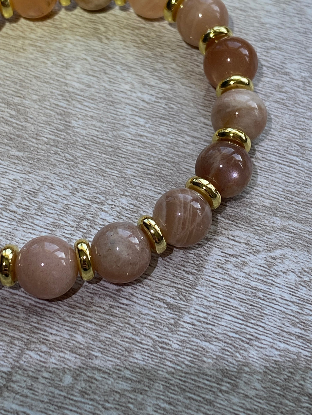 Beaded Bracelet- Sunstone