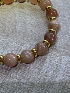 Beaded Bracelet- Sunstone