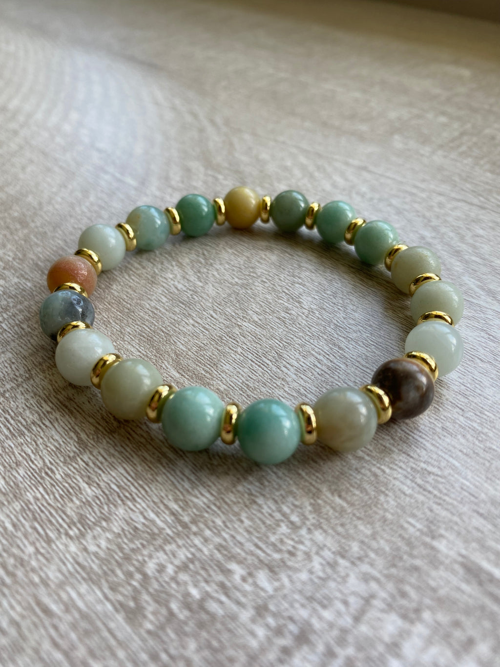 Beaded Bracelet- Amazonite