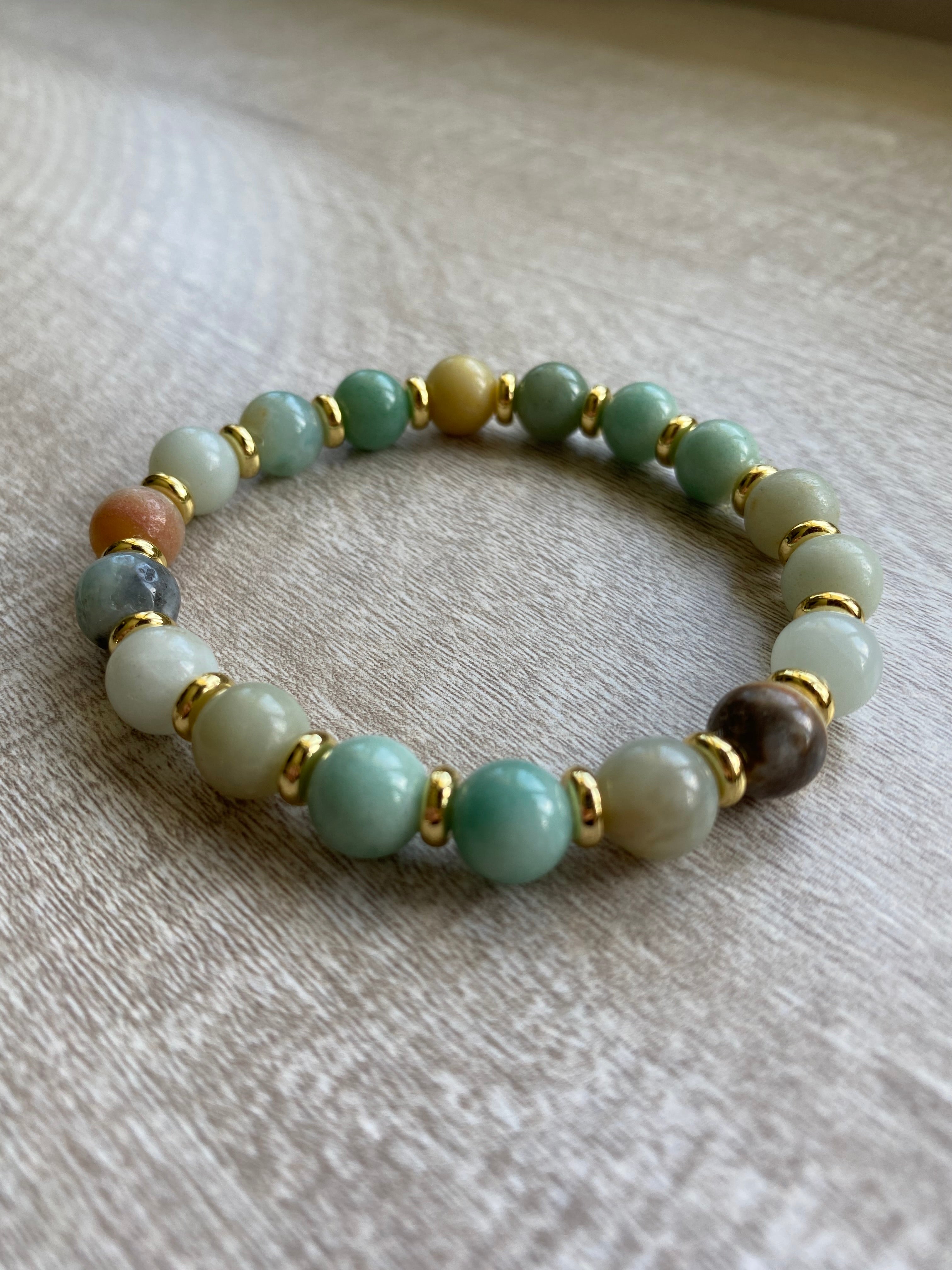Beaded Bracelet- Amazonite