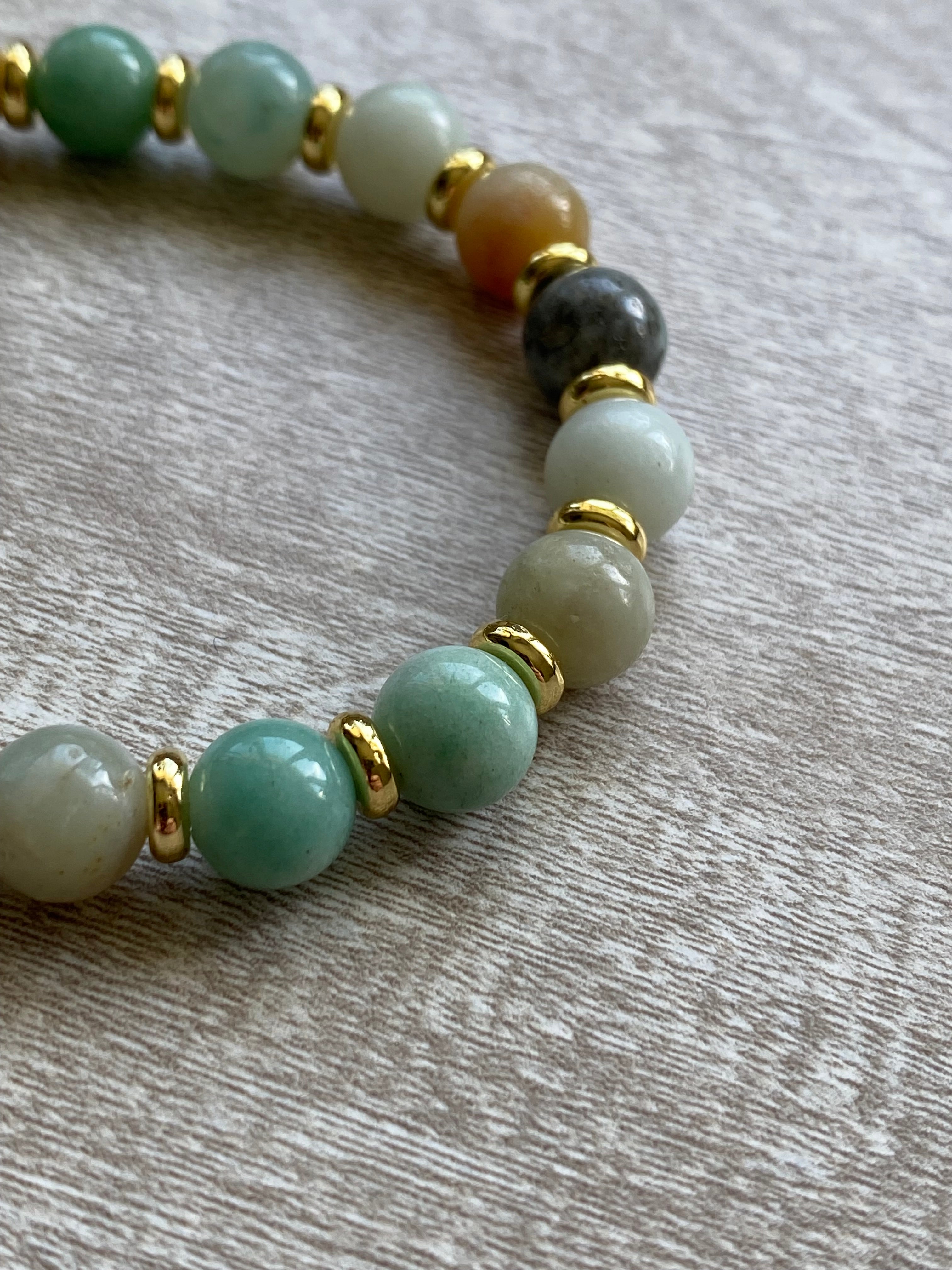 Beaded Bracelet- Amazonite