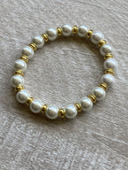 Beaded Bracelet- Pearl