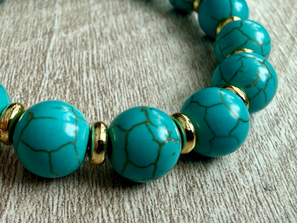 Beaded Bracelet- Turquoise