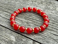 Beaded Bracelet- Dyed Jade