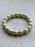 Beaded Bracelet- Pearl