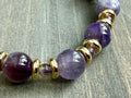 Beaded Bracelet-Amethyst
