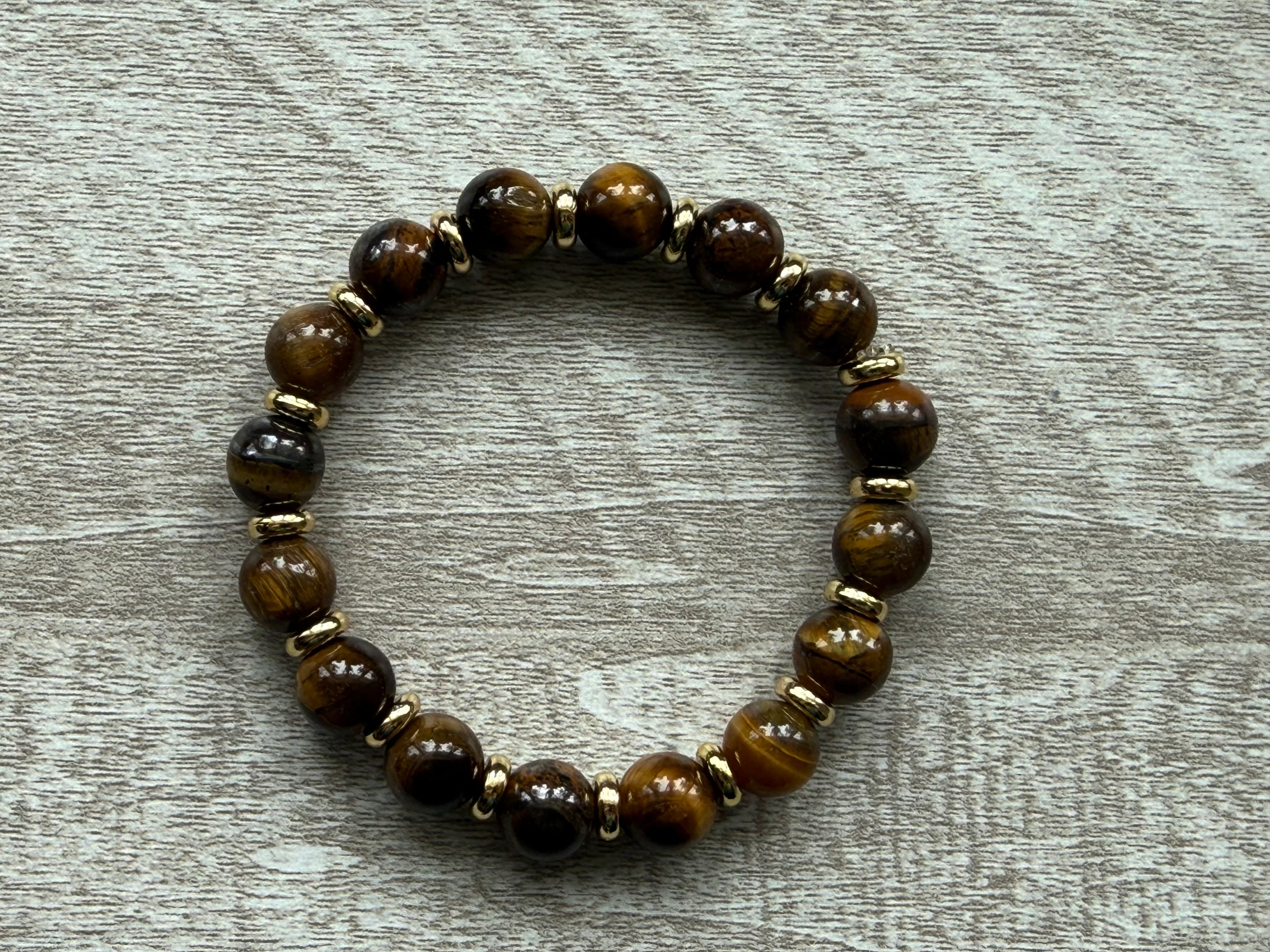 Beaded Bracelet- Tiger's Eye