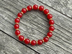 Beaded Bracelet- Dyed Jade