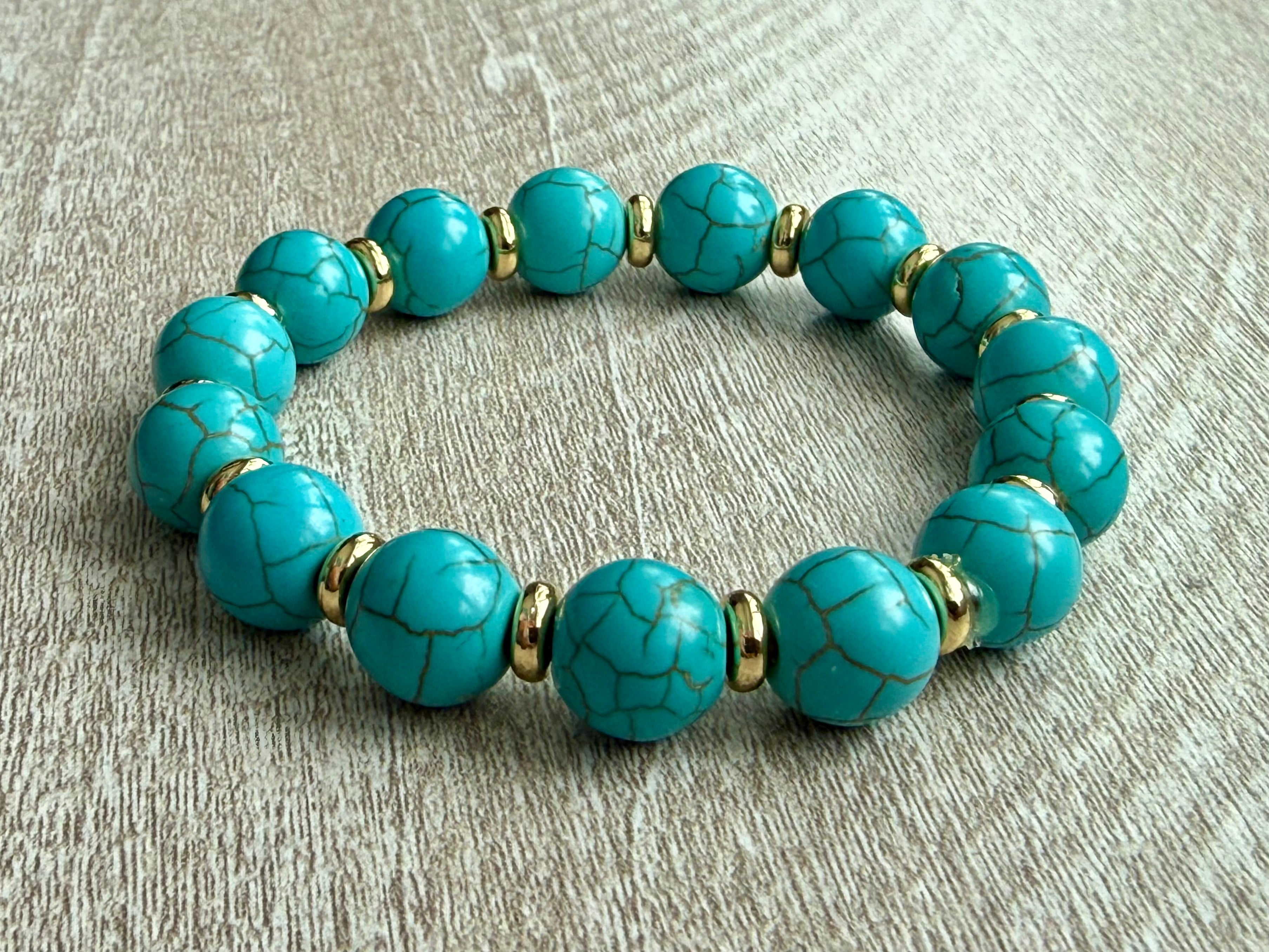 Beaded Bracelet- Turquoise