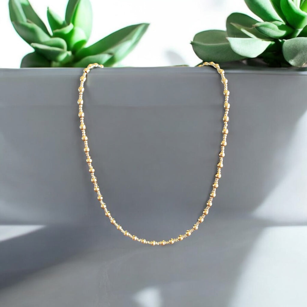 18” 14K Gold Plated Necklace .